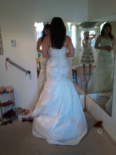 NERVOUS... Does my dress suit my body type?? :  wedding 2011 07 20 15.32.51