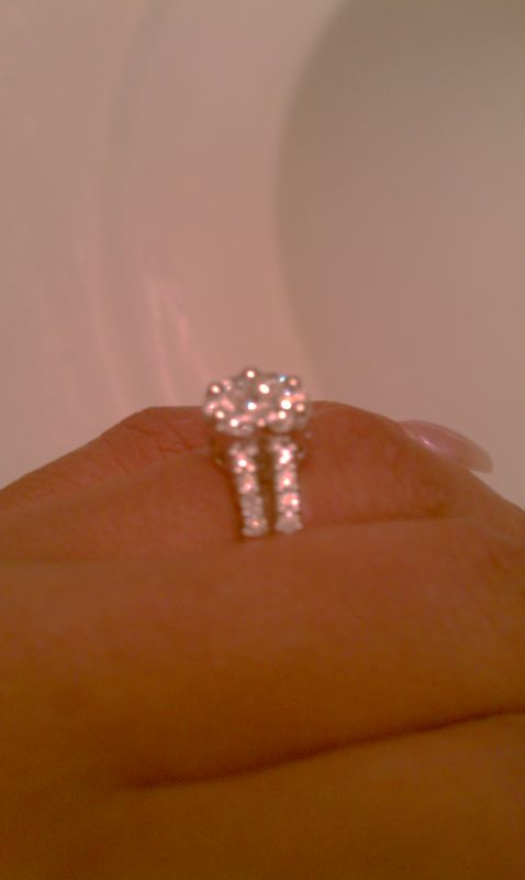 more wedding ring bling pics