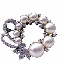 Mother's Brooch VS Corsage :  wedding mob parent gift corsage brooch Brooch 2
