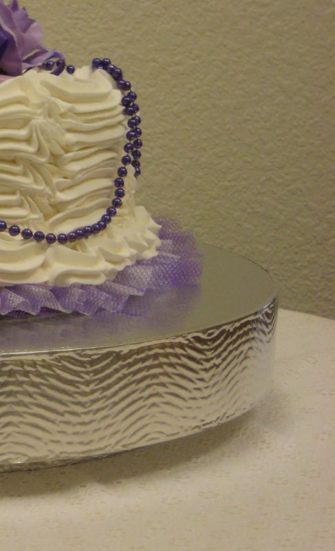 Cake Stand 18 Round : wedding cake stand cake riser silver cake reception IMG 0792 4