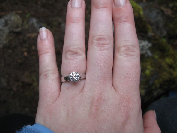 I'm finally engaged! :  wedding finally engaged RING