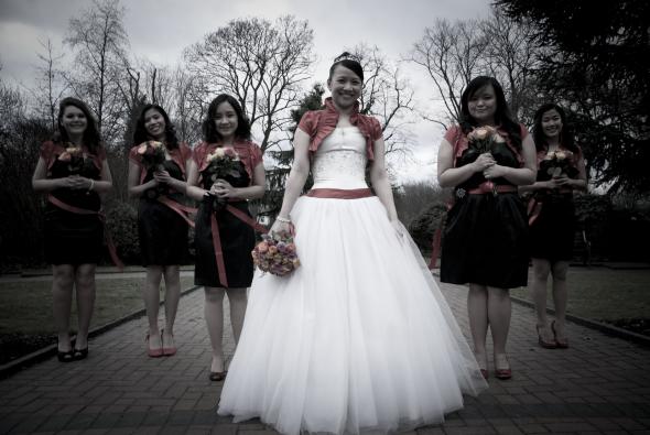 my bridesmaids dresses