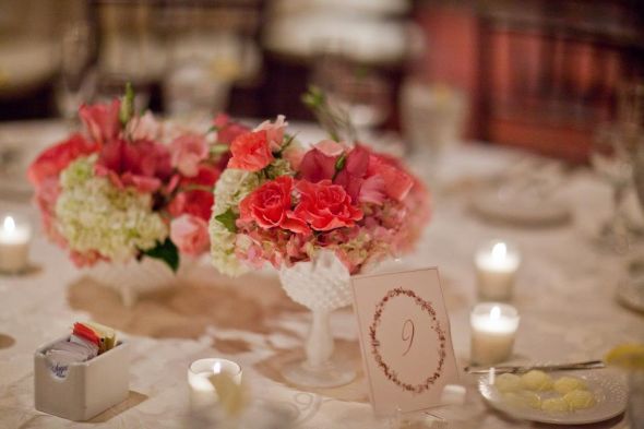 Our Beautiful Centerpieces!! : wedding pink flowers reception 319411 709993400599 22800353 35793719 1681887372 N