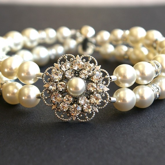 Show me your bracelets :-) : wedding bracelet Charlotte Bracelet