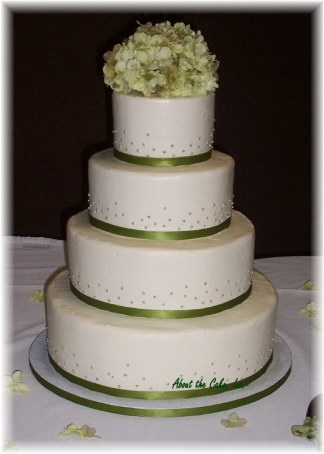 Butter Cream frosting cakes.  Anyone else only using buttercream? :  wedding ours was delicious buttercream Aboutthecake1