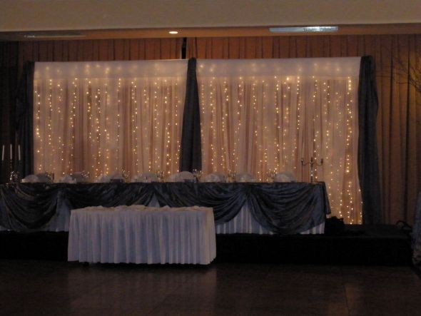 backdrops for wedding receptions. DIY Backdrops anyone have a