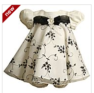 Infant Flower girl dress-Help Bees!!! :  wedding infant dress baby dress flower girl dress 0 3 months purple damask Babydress