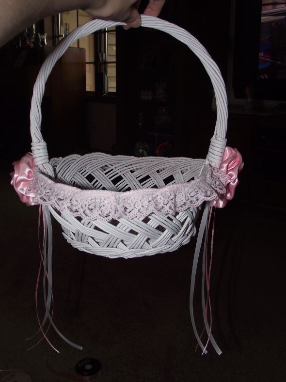show off your completed DIY projects! :  wedding Basket3
