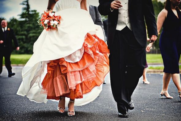 Should I Buy & Dye A Crinoline/Petticoat/Slip? :  wedding dye color crinoline petticoat slip dress gown allure p840 DyedCrinoline