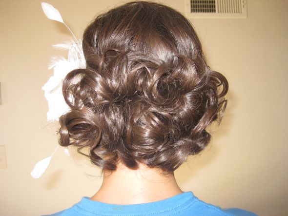 ALMOST TOTAL MELTDOWN- with pics :( :  wedding hair pictures trial pictures trial hair IMG 6843
