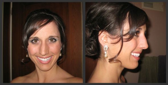 UPDATE- done with the meltdowns- I think ;) PIC HEAVY :  wedding trials makeup hair Hair2