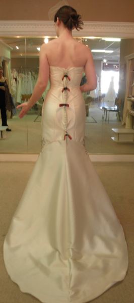 Dress obsessed, lets see yours (pretty please) :  wedding Back