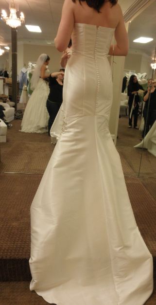 No one has my dress? How bout you? :  wedding BackReal