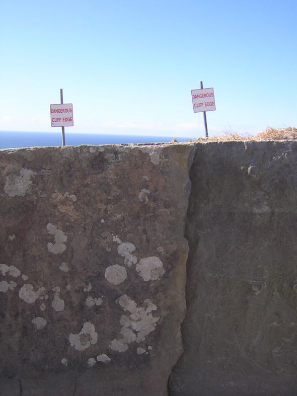 Considering a honeymoon in Ireland! Need advice!! :  wedding honeymoon ireland travel Cliffs Of Moher Danger