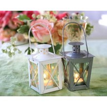 22 white mini lanterns to hold tea lights - perfect for favors or decor :  wedding mini lantern decor tea lights favors ceremony reception white diy White Lanterns