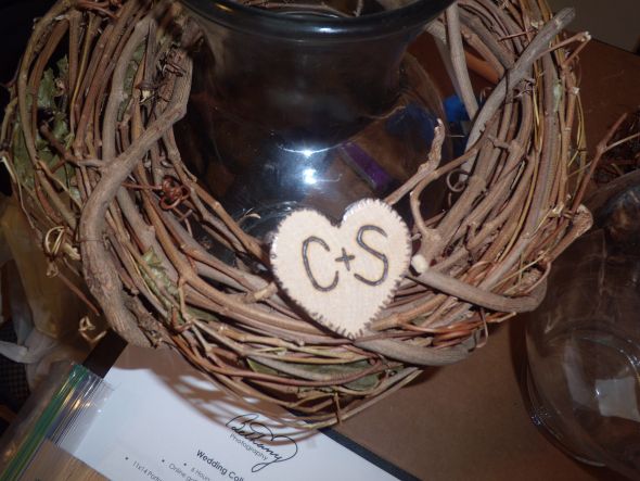 RUSTIC CENTERPIECES. LET ME KNOW WHAT YOU THINK.. :  wedding Picture 837