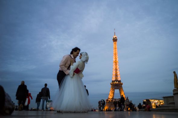 Our Photoshoot in Paris - 1 Year after the Big Day