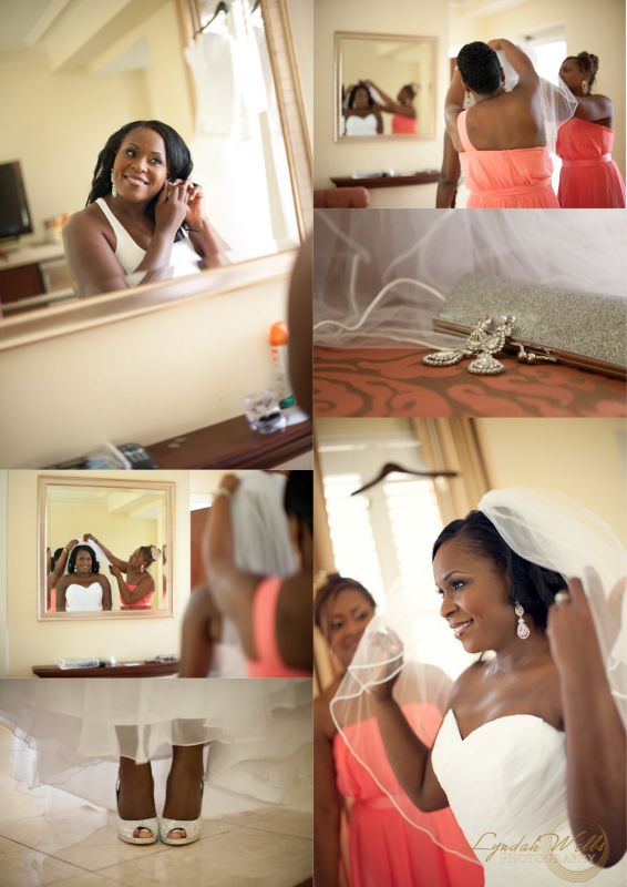 My very first post and it's post my wedding day but I just had to share! :  wedding photography blog diy bahamas candy buffet african american caribbean west indian Liacarla Board