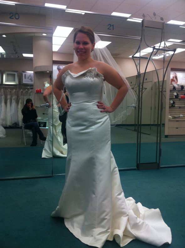 I got my dress! $99 Dress Sale SUCCESS with pics! : wedding IMG 0738