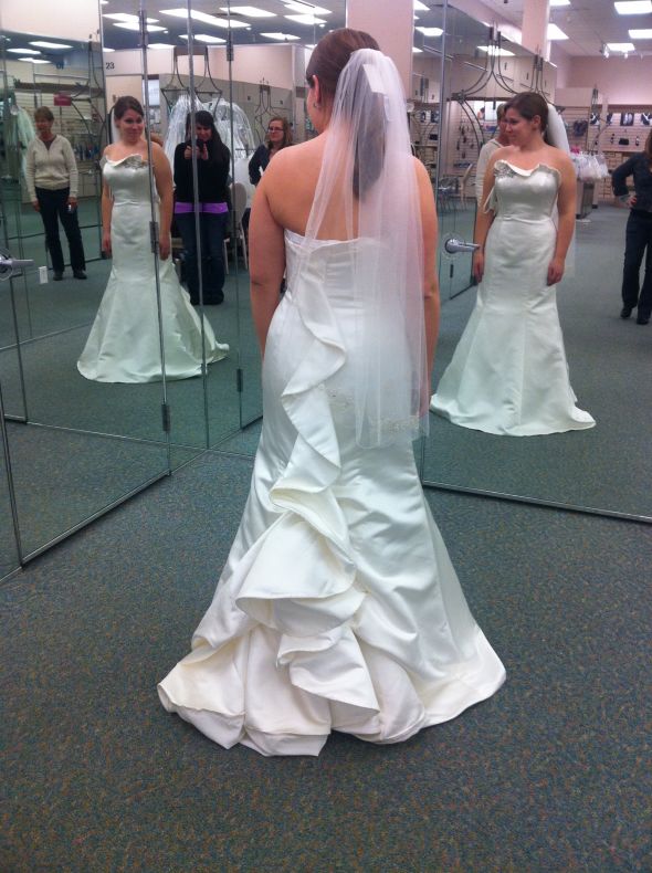 I got my dress! $99 Dress Sale SUCCESS with pics! : wedding IMG 0744