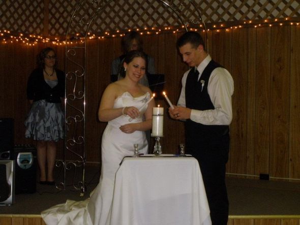 I'm married!!! Our New Year's Eve Wedding for under $2000! :  wedding Kaylyn 2