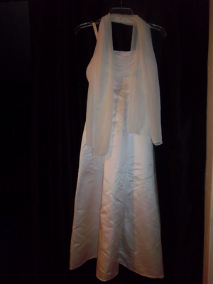 Beautiful Flowergirl Dress! Make me offers!! : wedding wedding dress flowergirl blue gold pink Flowergirl Dress2