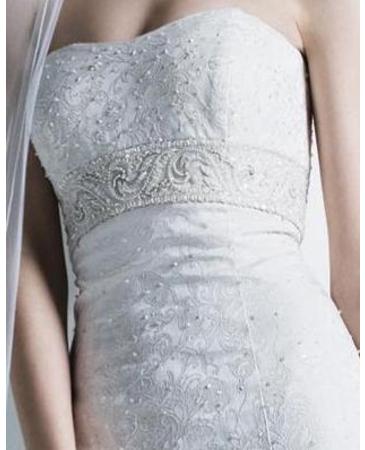 Dress obsessed, lets see yours (pretty please) :  wedding Oleg Cassini Trumpet Fit And Flare CT282 Ivory 2009 75432