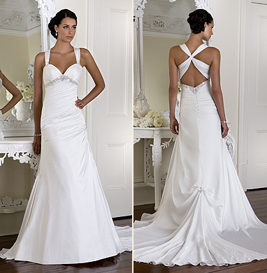Dream dress vs THE dress... how the mirror changes things! :  wedding shopping anxiety choosing a style 1