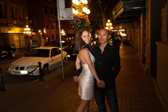 How tall is your SO compared to you? :  wedding 4646