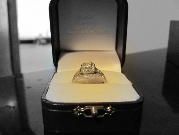 show me your rings :) :  wedding ring Engagement Ring