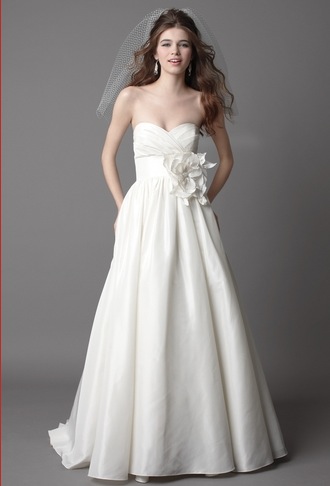 New Years Eve and New Years Day Brides! : wedding Dress Front