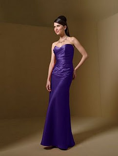 perfect eggplant purple bridesmaids dresses? : wedding purple bridesmaids dresses Bridesmaid 7041