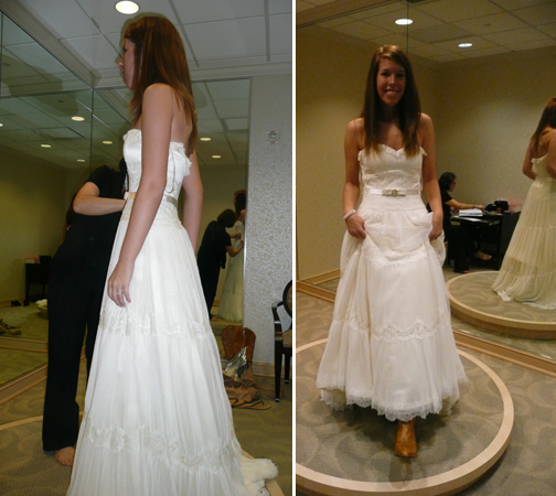 First Dress Fitting!