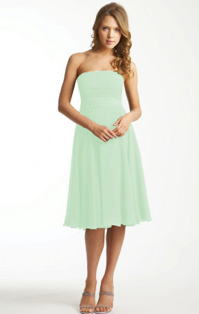 Please Help Me Find Bridesmaid Dresses! :  wedding bridesmaid dress jcrew 1 chiffon aqua blue green summer wedding Screen Shot 2010 12 13 At 11.01.10 AM