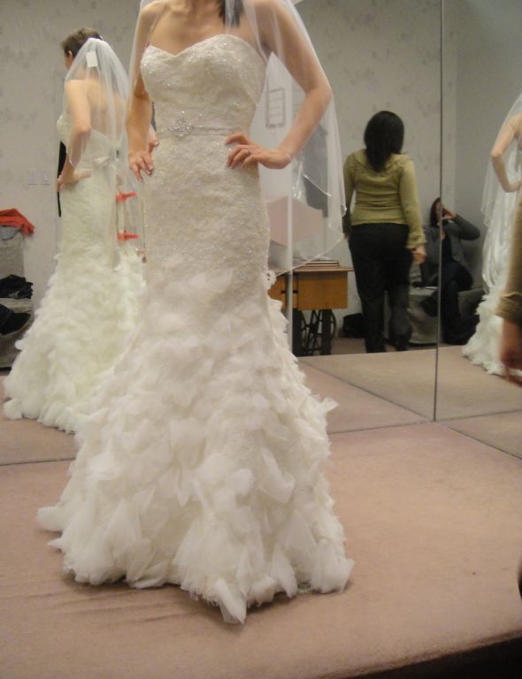 Dress- Opinions Please!!! :  wedding dress help opinions mermaid trumpet Crop
