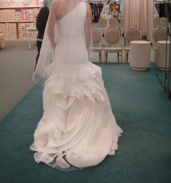 Which Dress? Opinions Please!! :  wedding dress white vera wang crystals opinions please Crop3