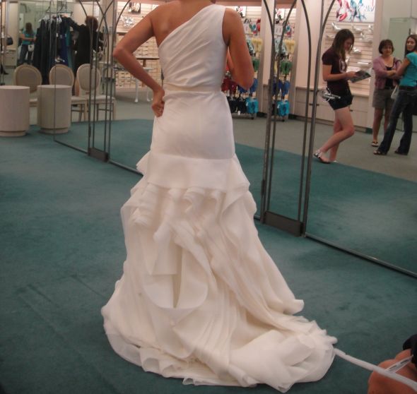 Which Dress? Opinions Please!! :  wedding dress white vera wang crystals opinions please Crop4