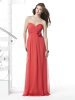 Who is the designer of your bridesmaid dress? :  wedding Dessy 2382 Firecracker