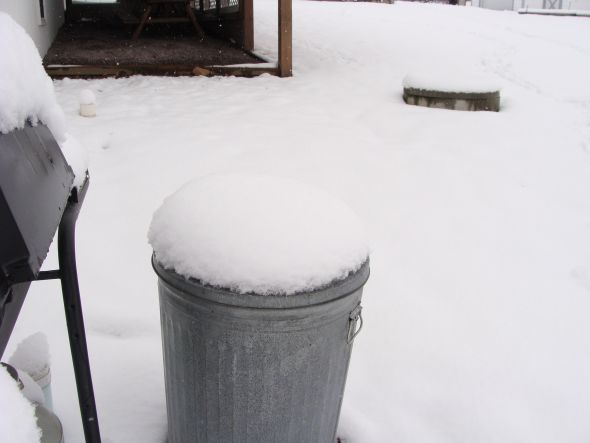 More SNOW pics from my house!!!! :  wedding Lip Pics 007