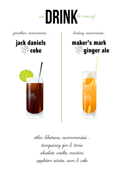 How does the bar menu look? :  wedding Barmenu Copy