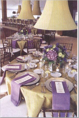 Anyone have photos of their purple wedding Need help with colors