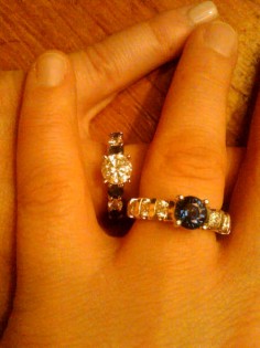 Do both you and your future bride wear E-rings? :  wedding rings proposals same sex couples IMG00039 20101229 1959