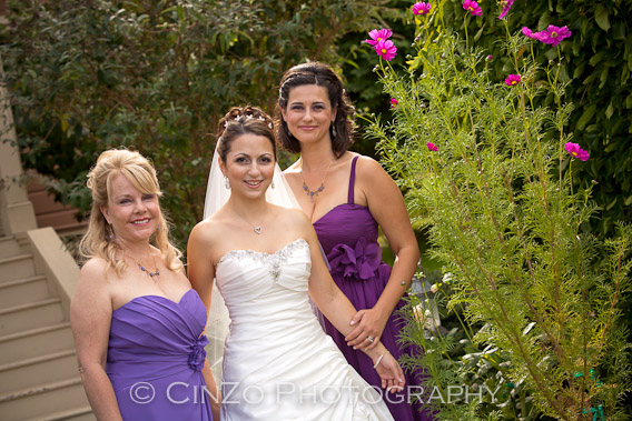 Paying for bridesmaid hair and makeup :  wedding DeniseDavid 1342