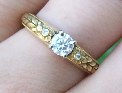 Let's see some yellow gold e-rings! : wedding Ring Van Craeynest
