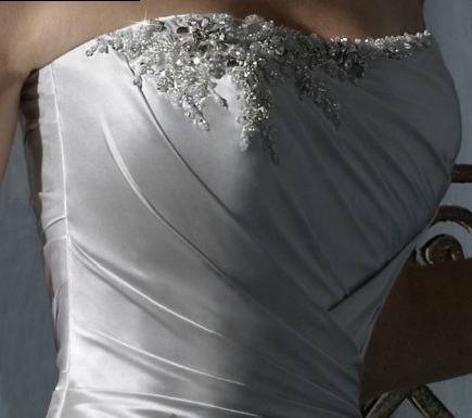Help!  Hair / Jewelry Advice with my Maggie Dress :  wedding dress jewelry hair D12334