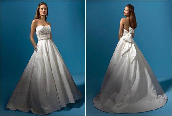 Style 2119 Alfred Angelo Diamond White Wedding Dress wedding alfred angelo 