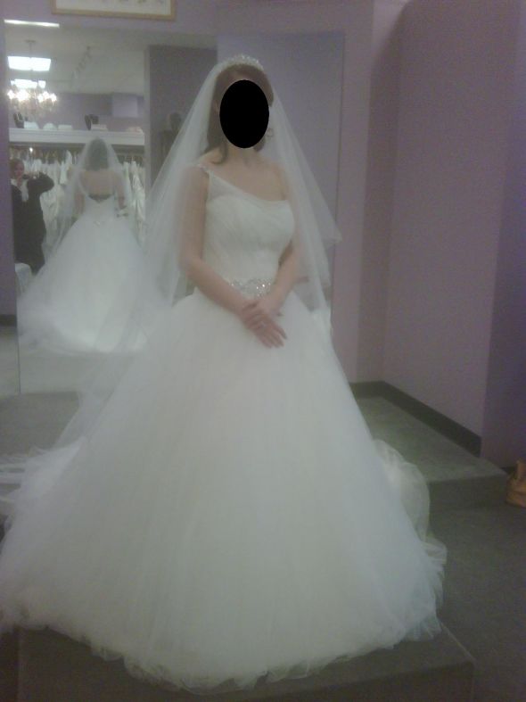 Any Tulle Dress Brides Out There :  wedding AnnikaMarie2blank