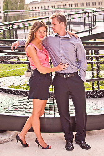 Milwaukee Engagement Photos :  wedding Pink