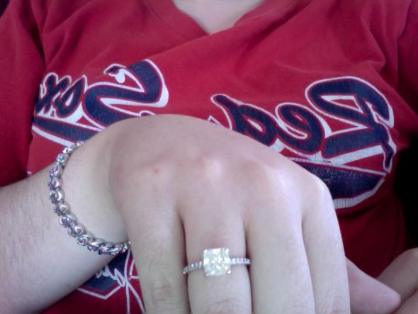 Show me your 2ct and over rings! :  wedding diamond moissanite big carat 2 carat 3 carat simulant .jpg