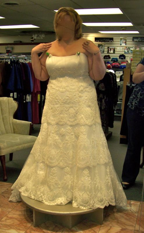 My Dress!! Share yours! :  wedding dress 100 3876